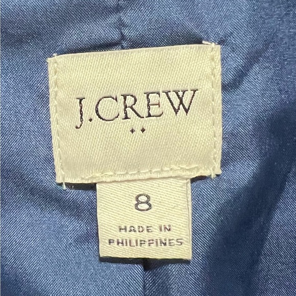 J. Crew Navy Blazer for Women Linen-blend one-button blazer 8 - Picture 2 of 6